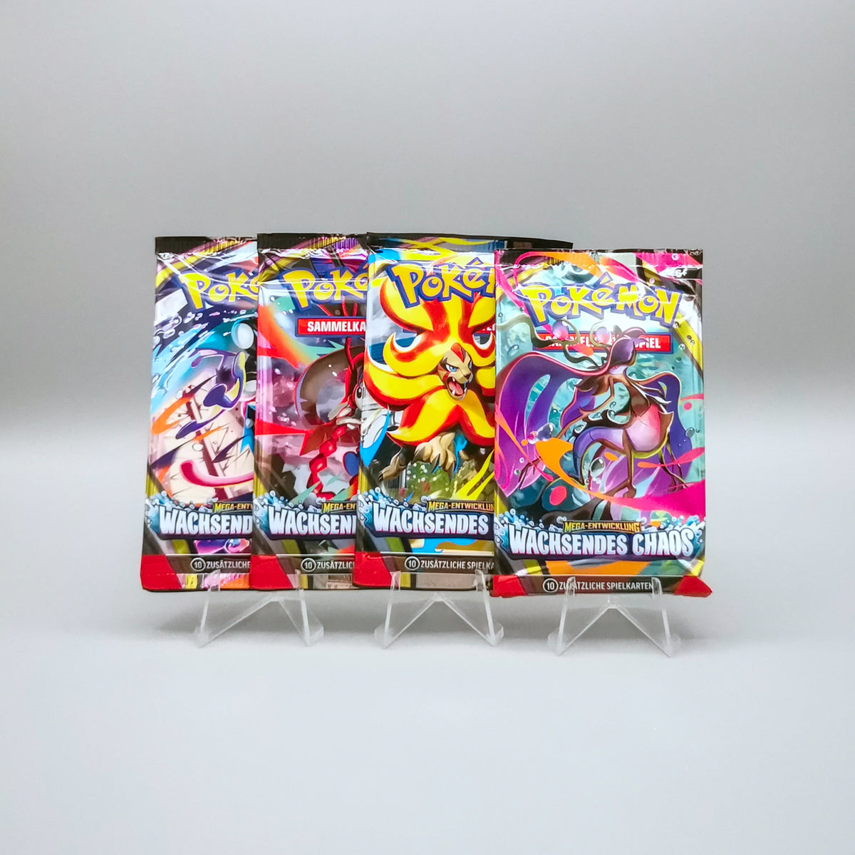 Pokemon ME04 MEGA-Entwicklung: Wachsendes Chaos | 1x Booster Pack | Deutsch