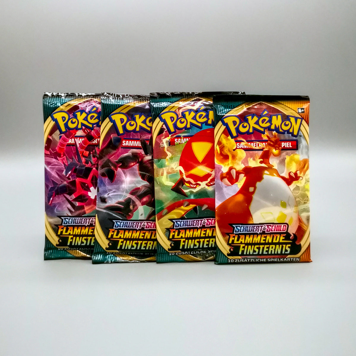 *diff* Pokemon SWSH03 Schwert & Schild: Flammende Finsternis | 1x Booster Pack | Deutsch