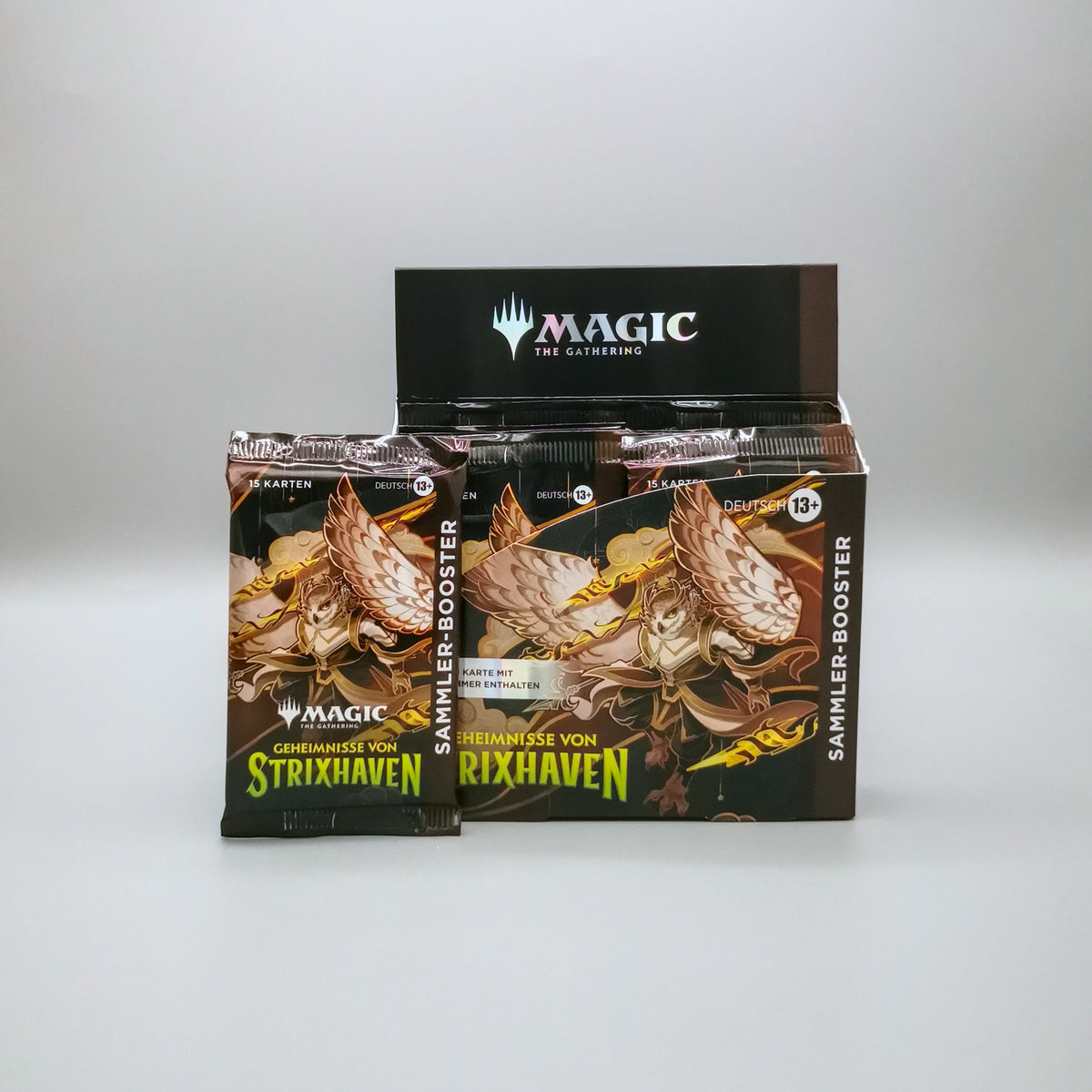 Magic The Gathering: Geheimnisse von Strixhaven (SOS-DE) | 1x Sammler-Booster | Deutsch