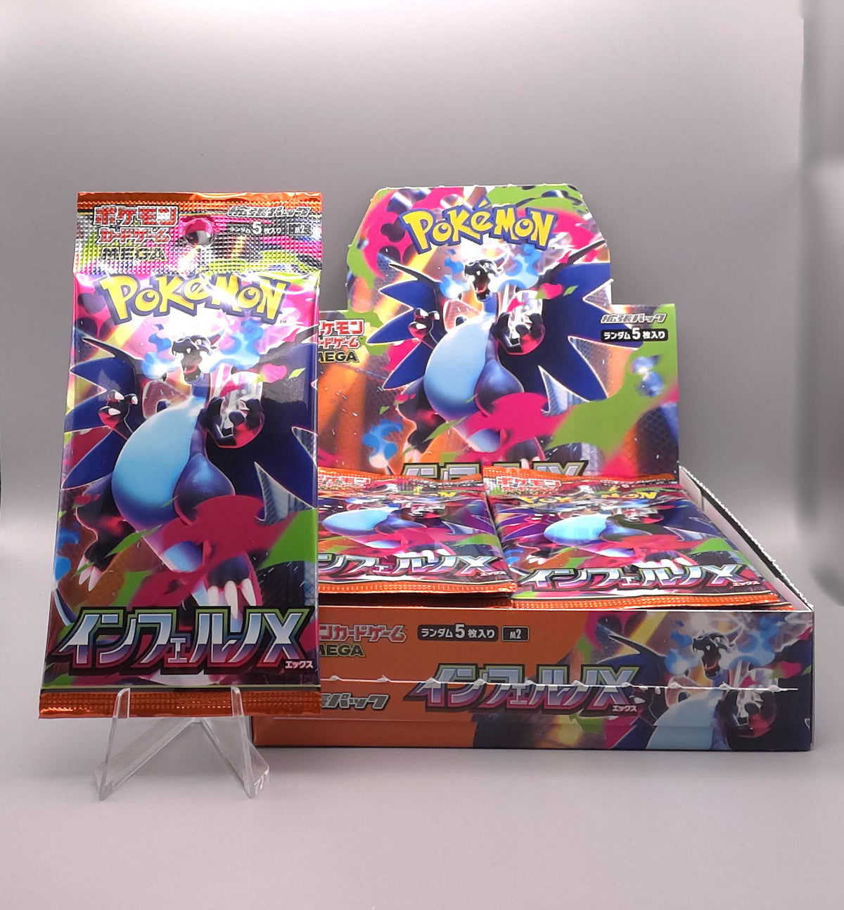 Pokemon M2 MEGA Inferno X | 1x Booster Pack | Japanisch