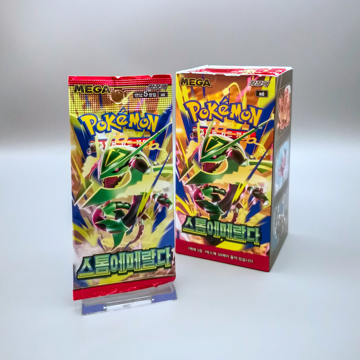 Pokemon M6 Storm Emeralda | 1x Booster Pack | Koreanisch