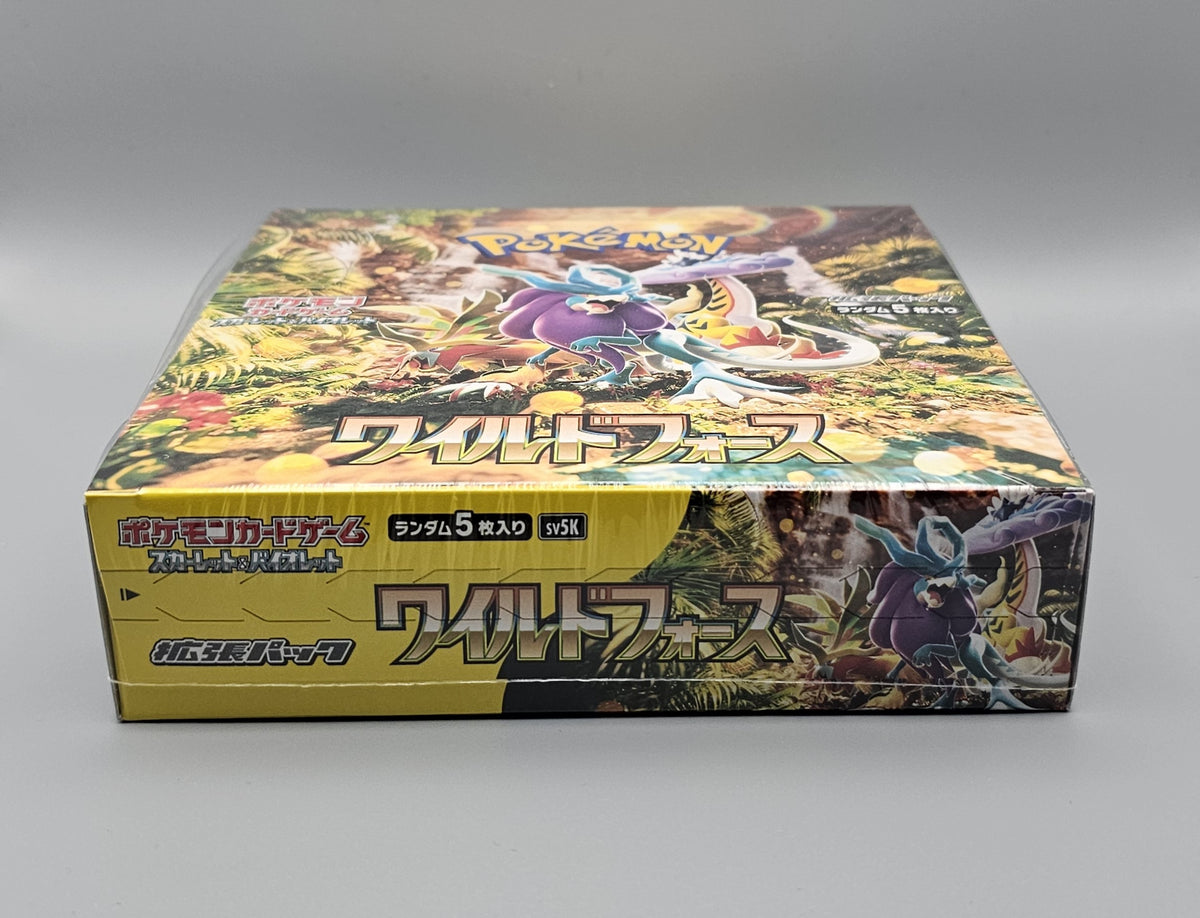 Pokemon sv5K Scarlet & Violet: Wild Force | 30 Booster Pack Display | Japanisch