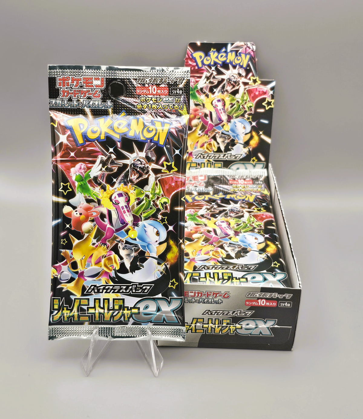 Pokemon sv4a Scarlet & Violet: Shiny Treasure ex | 1x Booster Pack | Japanisch