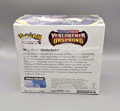 Pokemon Schwert & Schild: Verlorener Ursprung (SWSH11) | 36 Booster Pack Display | Deutsch