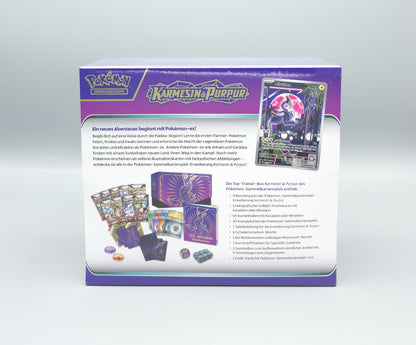*diff* Pokemon KP01 Karmesin & Purpur: Base Set | Top-Trainer-Box | Deutsch