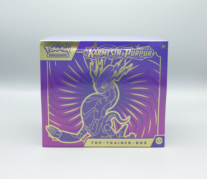 *diff* Pokemon KP01 Karmesin & Purpur: Base Set | Top-Trainer-Box | Deutsch