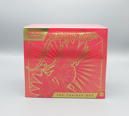 *diff* Pokemon KP01 Karmesin & Purpur: Base Set | Top-Trainer-Box | Deutsch