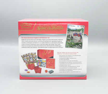 *diff* Pokemon KP01 Karmesin & Purpur: Base Set | Top-Trainer-Box | Deutsch
