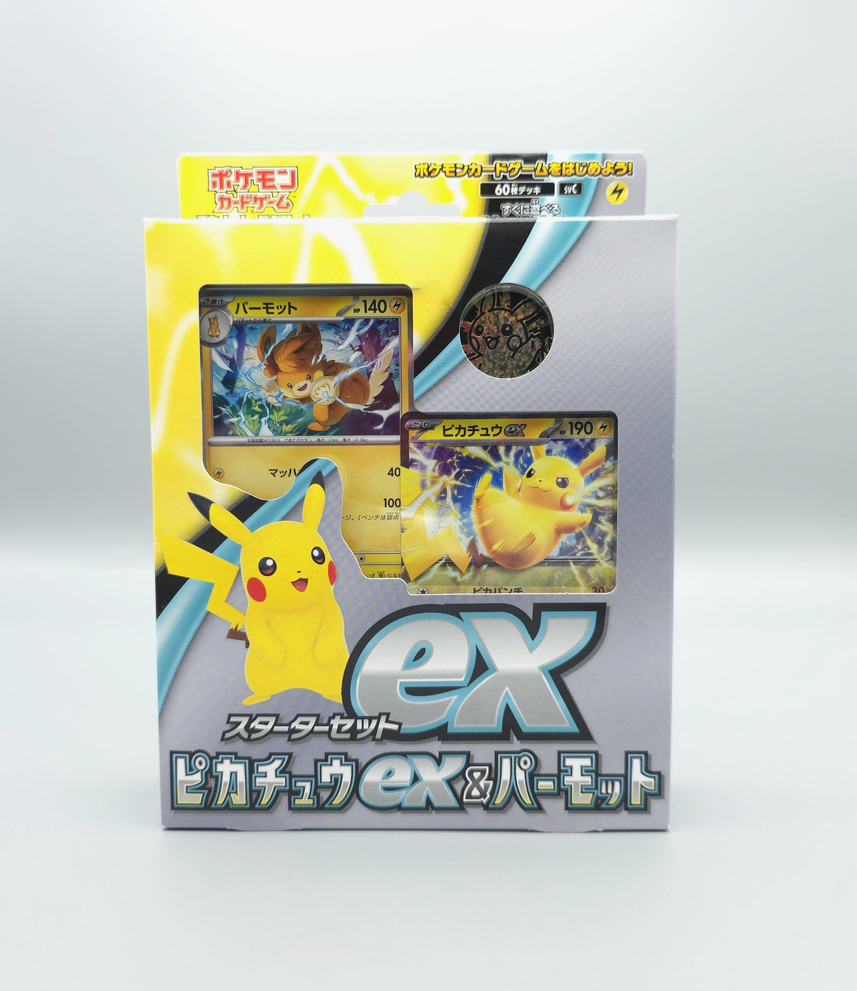 Pokemon Pikachu ex & Pawmot Theme Deck (svC) | Japanisch