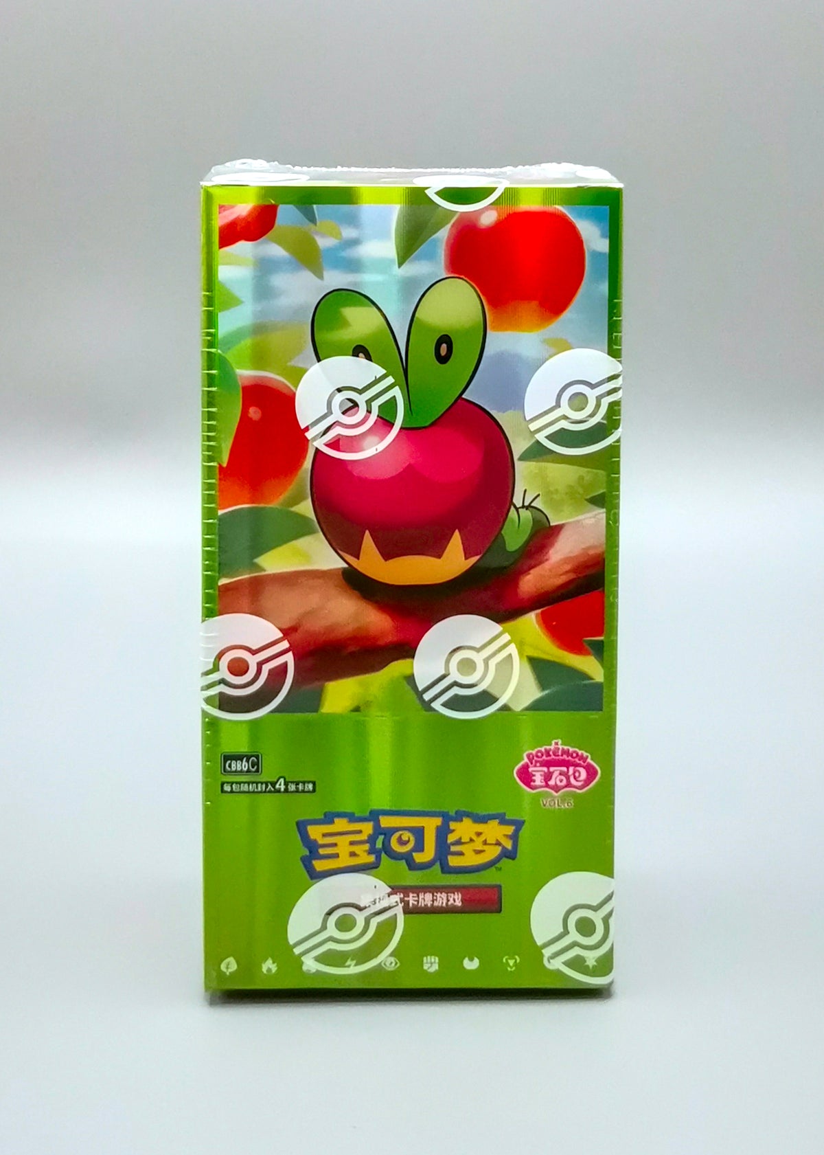 Pokemon Gem Pack Vol. 6 (CBB6C) | 18 Booster Pack Display | Simplified Chinese