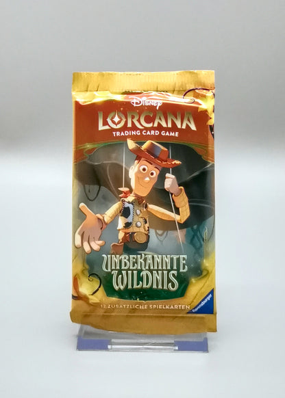 Disney Lorcana: Unbekannte Wildnis (12WIL-DE) | 1x Booster Pack | Deutsch