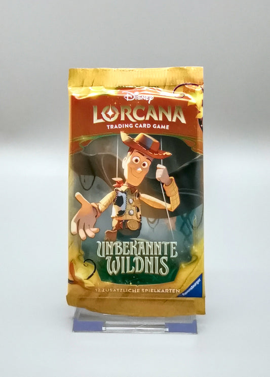 Disney Lorcana: Unbekannte Wildnis (12WIL-DE) | 1x Booster Pack | Deutsch