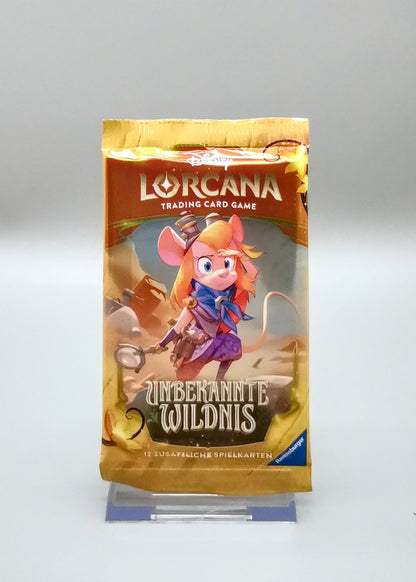 Disney Lorcana: Unbekannte Wildnis (12WIL-DE) | 1x Booster Pack | Deutsch
