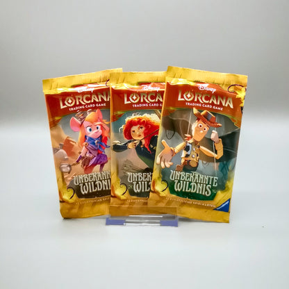 Disney Lorcana: Unbekannte Wildnis (12WIL-DE) | 1x Booster Pack | Deutsch