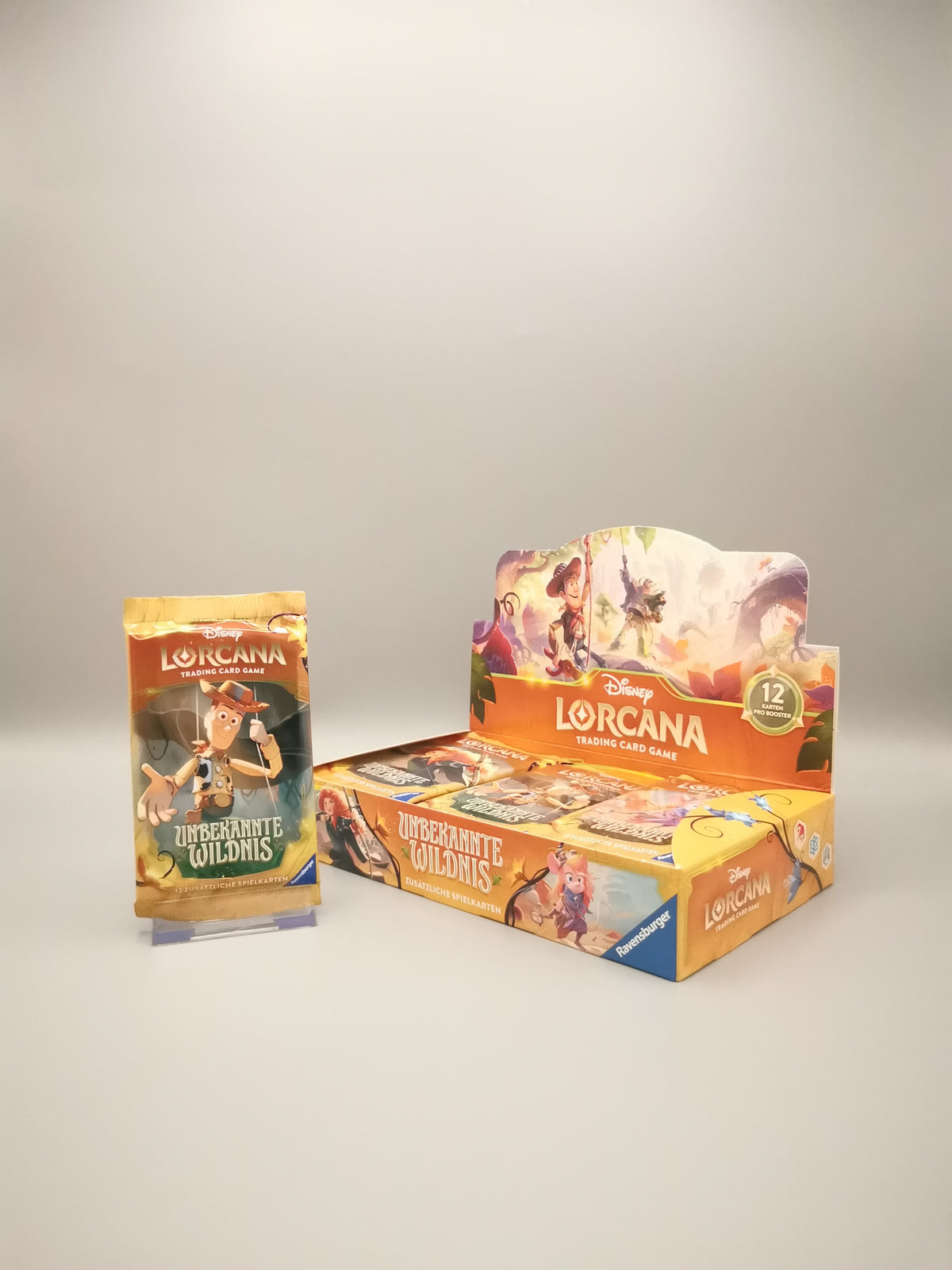 Disney Lorcana: Unbekannte Wildnis (12WIL-DE) | 1x Booster Pack | Deutsch