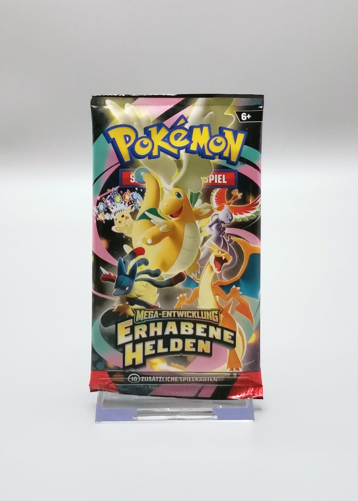 *diff* Pokemon ME02.5 MEGA-Entwicklung: Erhabene Helden | 1x Booster Pack | Deutsch
