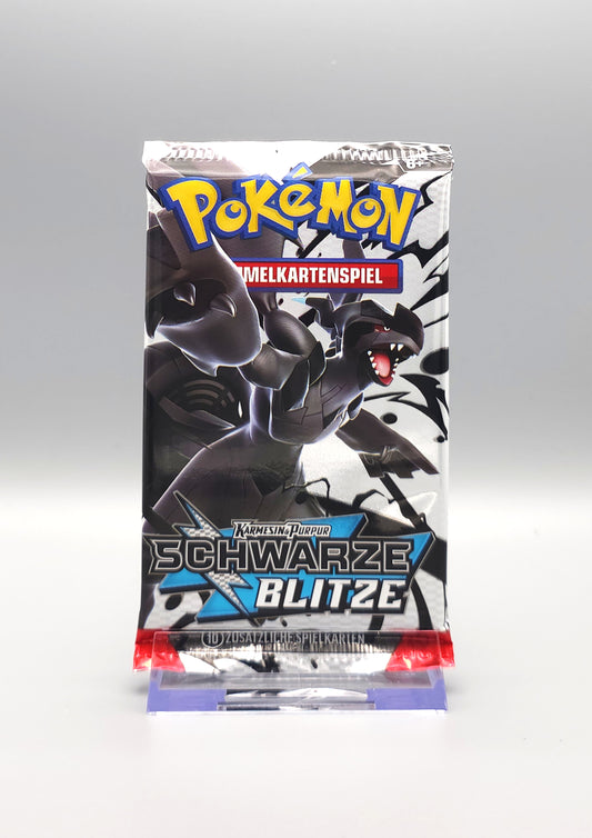Pokemon KP10.5 Karmesin & Purpur: Schwarze Blitze & Weiße Flammen | 1x Booster Pack | Deutsch