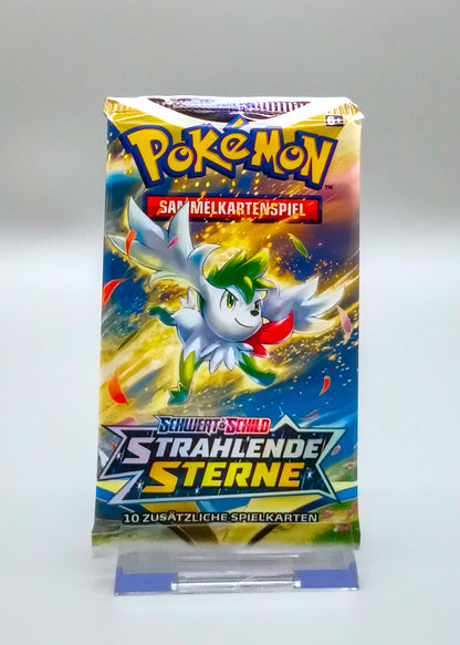 *diff* Pokemon SWSH9 Schwert & Schild: Strahlende Sterne | 1x Booster Pack | Deutsch