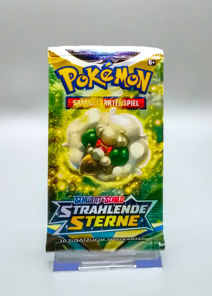 *diff* Pokemon SWSH9 Schwert & Schild: Strahlende Sterne | 1x Booster Pack | Deutsch