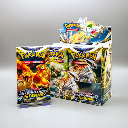 *diff* Pokemon SWSH9 Schwert & Schild: Strahlende Sterne | 1x Booster Pack | Deutsch