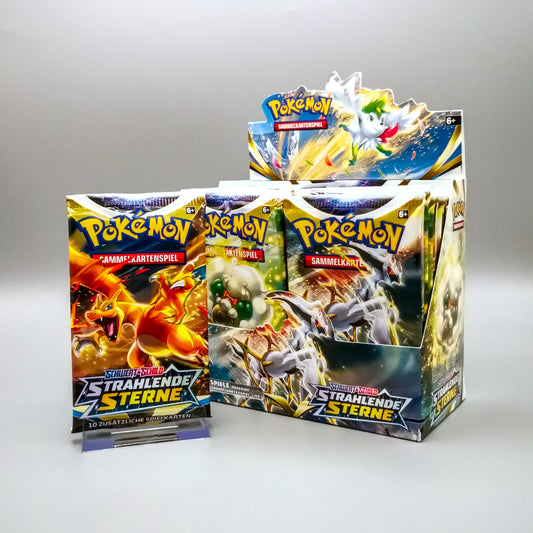 *diff* Pokemon SWSH9 Schwert & Schild: Strahlende Sterne | 1x Booster Pack | Deutsch
