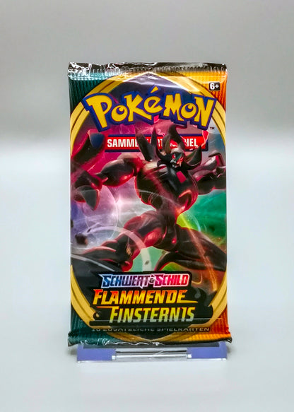 *diff* Pokemon SWSH03 Schwert & Schild: Flammende Finsternis | 1x Booster Pack | Deutsch