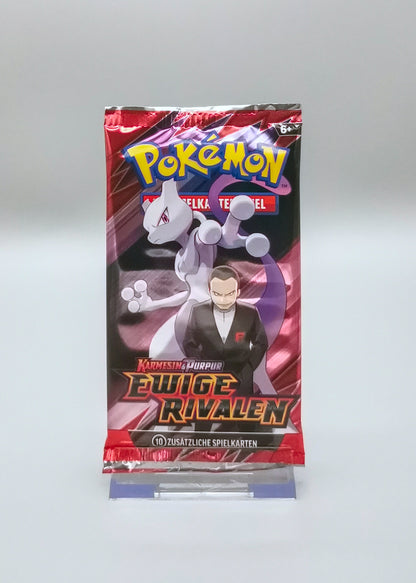 Pokemon KP10 Karmesin & Purpur: Ewige Rivalen | 1x Booster Pack | Deutsch