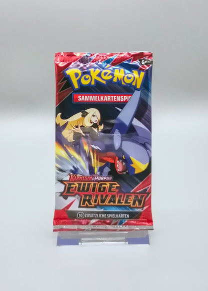 Pokemon KP10 Karmesin & Purpur: Ewige Rivalen | 1x Booster Pack | Deutsch