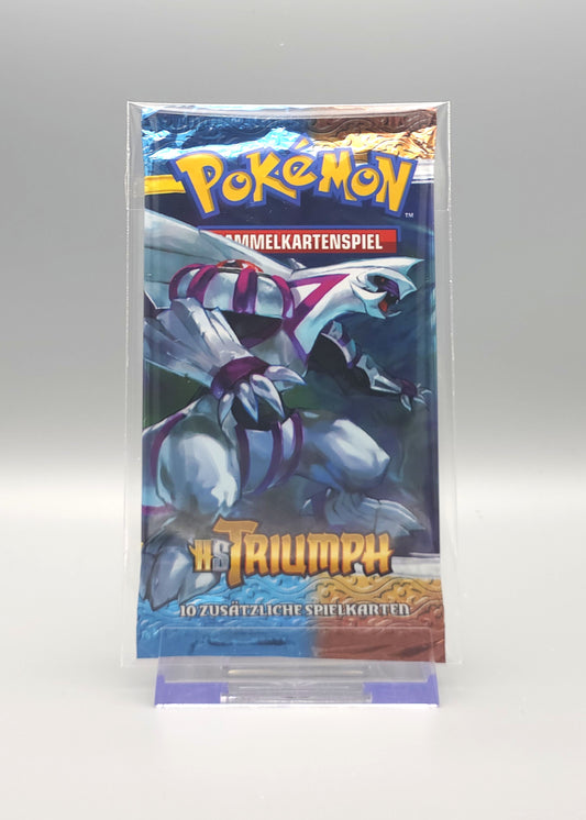 *diff* Pokemon HS4 HeartGold & SoulSilver: Triumph | 1x Booster Pack | Deutsch