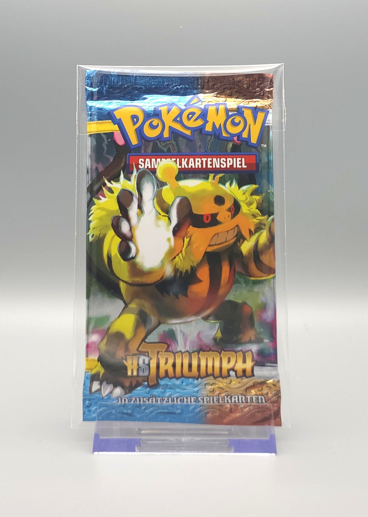 *diff* Pokemon HS4 HeartGold & SoulSilver: Triumph | 1x Booster Pack | Deutsch