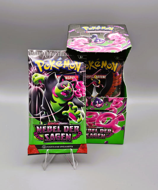 Pokemon KP06.5 Karmesin & Purpur: Nebel der Sagen | 1x Booster Pack | Deutsch