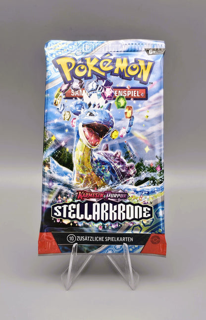 Pokemon KP07 Karmesin & Purpur: Stellarkrone | Booster Pack | Deutsch