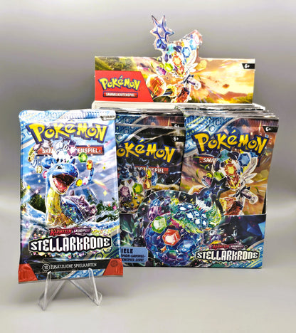 Pokemon KP07 Karmesin & Purpur: Stellarkrone | Booster Pack | Deutsch