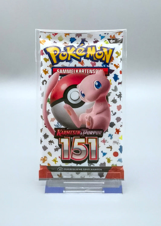 *diff* Pokemon KP03.5 Karmesin & Purpur: 151 | 1x Booster Pack