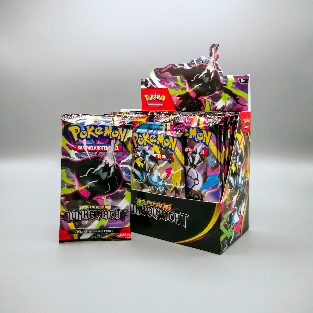 Pokemon ME05 MEGA-Entwicklung: Dunkelnacht | 1x Booster Pack | Deutsch