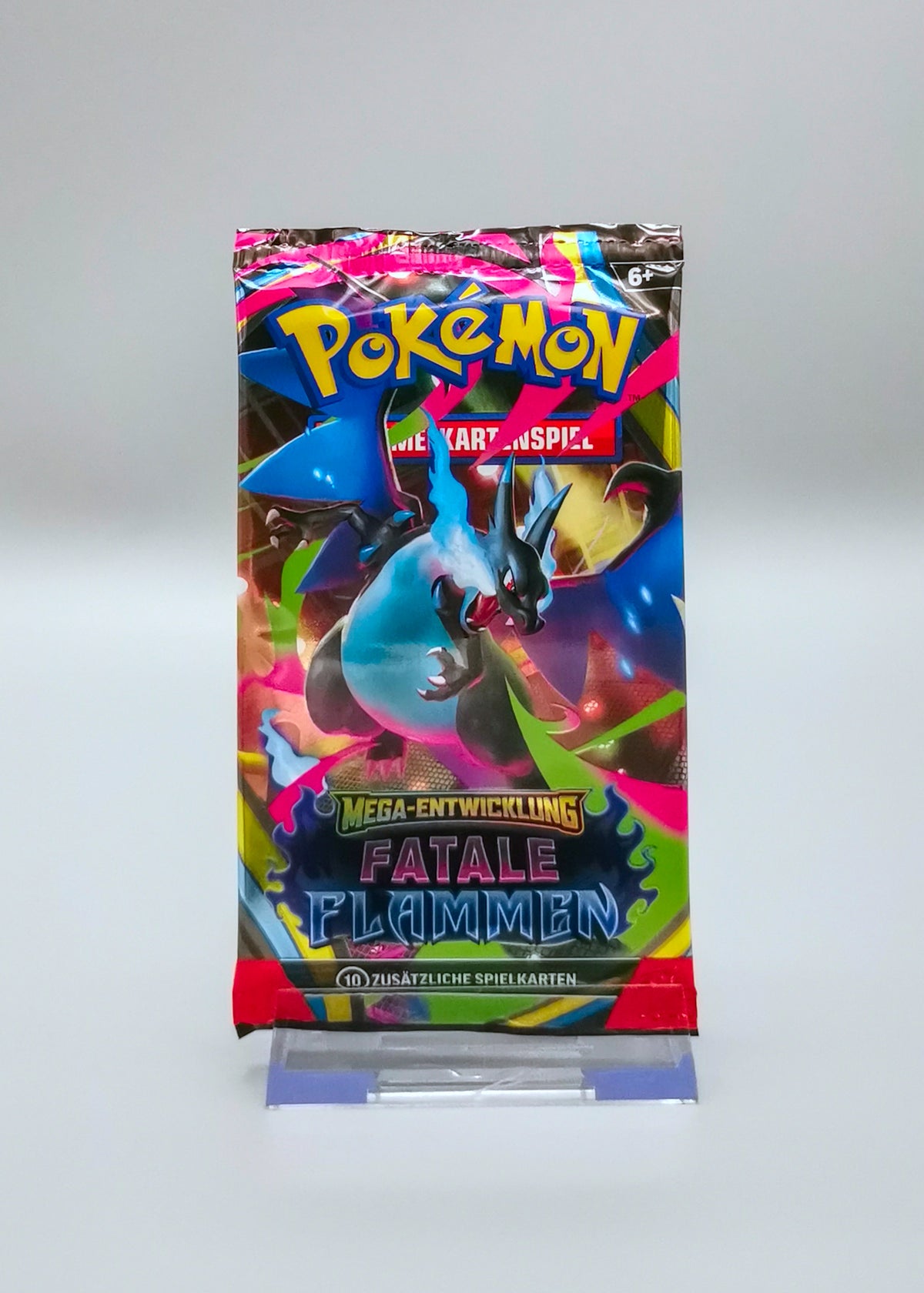 Pokemon ME02 MEGA-Entwicklung: Fatale Flammen | 1x Booster Pack | Deutsch