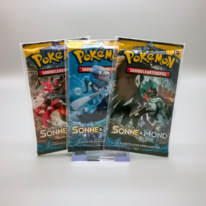 *diff* Pokemon SM1 Sonne & Mond: Base Set | 1x Booster Pack | Deutsch