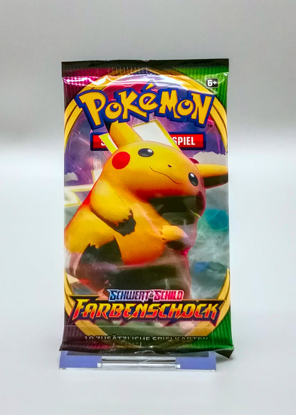 *diff* Pokemon SWSH04 Schwert & Schild: Farbenschock | 1x Booster Pack | Deutsch