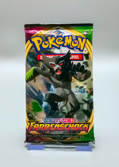 *diff* Pokemon SWSH04 Schwert & Schild: Farbenschock | 1x Booster Pack | Deutsch