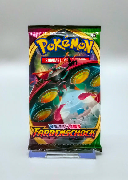 *diff* Pokemon SWSH04 Schwert & Schild: Farbenschock | 1x Booster Pack | Deutsch
