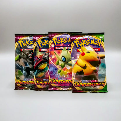 *diff* Pokemon SWSH04 Schwert & Schild: Farbenschock | 1x Booster Pack | Deutsch