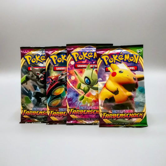 *diff* Pokemon SWSH04 Schwert & Schild: Farbenschock | 1x Booster Pack | Deutsch