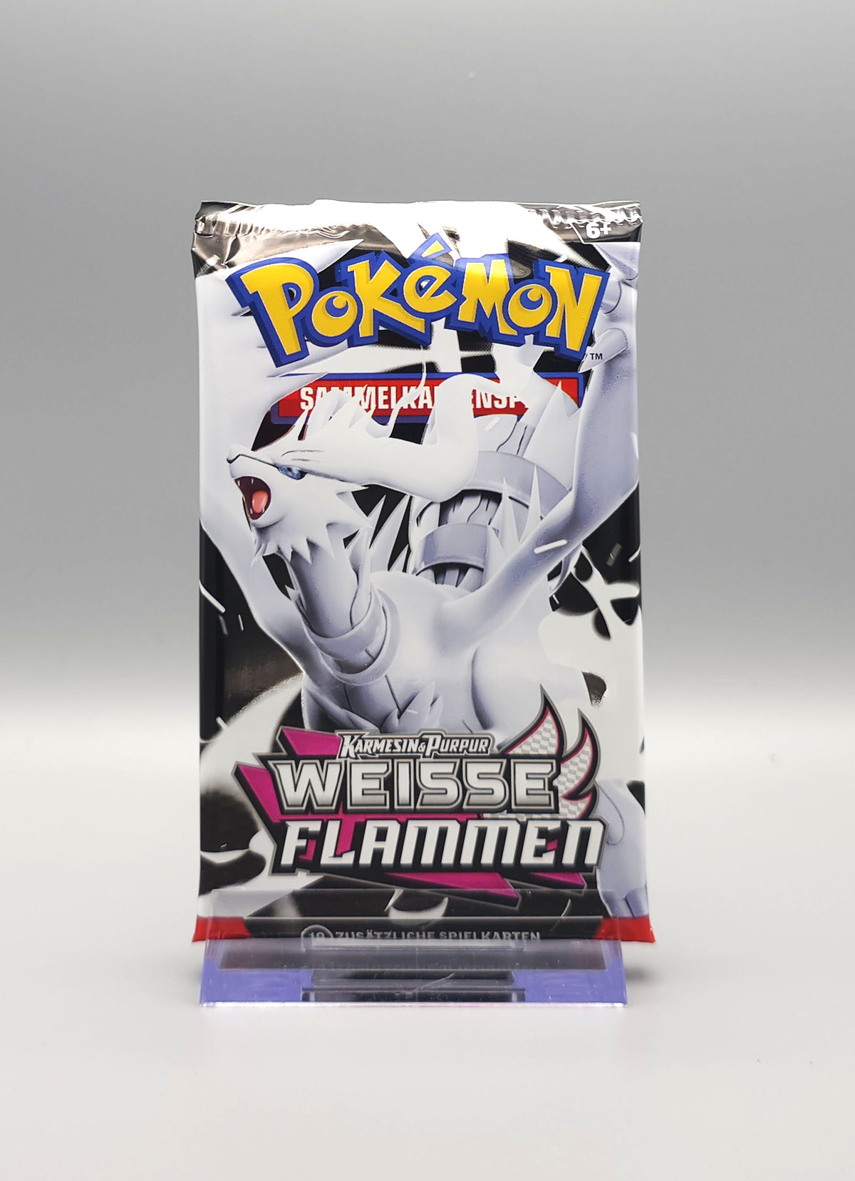 Pokemon KP10.5 Karmesin & Purpur: Schwarze Blitze & Weiße Flammen | 1x Booster Pack | Deutsch