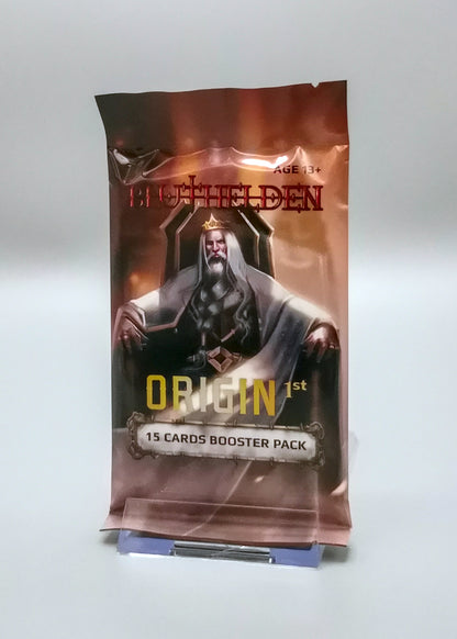 Bluthelden: Origin 1st Edition | 1x Booster Pack | Englisch