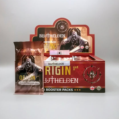 Bluthelden: Origin 1st Edition | 1x Booster Pack | Englisch