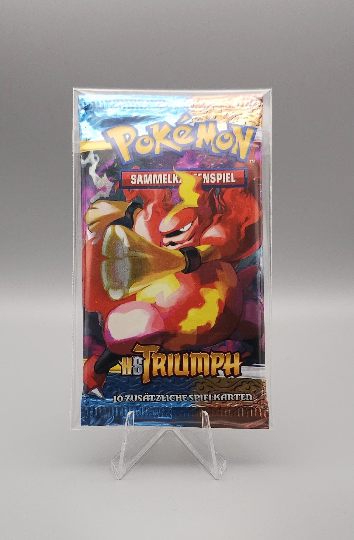 *diff* Pokemon HS4 HeartGold & SoulSilver: Triumph | 1x Booster Pack | Deutsch