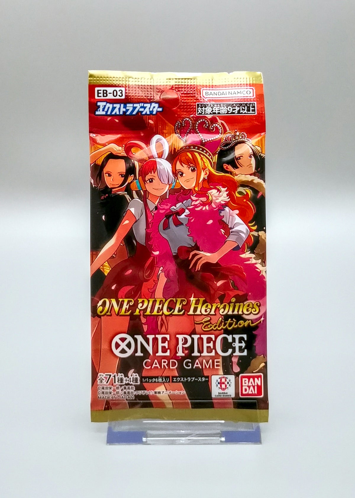One Piece: Heroines Edition EB03-JP | 1x Booster Pack | Japanisch