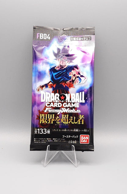 Dragon Ball Super FB04-JP Ultra Limit | 1x Booster Pack | Japanisch