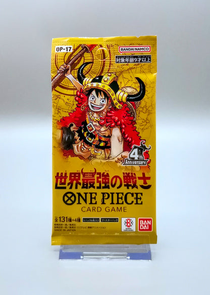 One Piece: The World's Strongest Warrior | OP17-JP | 1x Booster Pack | Japanisch