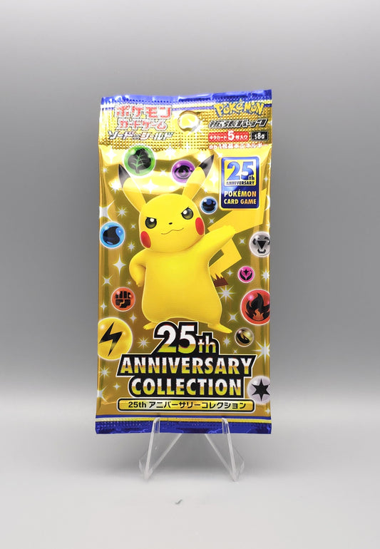 *diff* Pokemon s8a: 25th Anniversary Collection | 1x Booster Pack | Japanisch